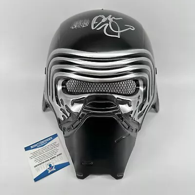Adam Driver Kylo Ren Autographed Signed Helmet Mask Disney Star Wars Beckett COA • $499.97