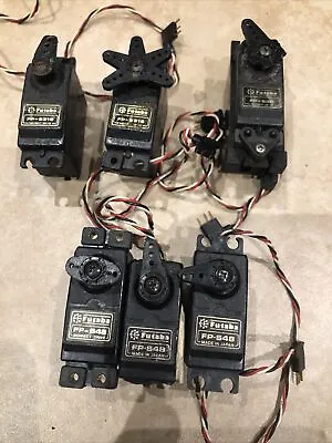 6 Vintage Futaba FPS48 FPS30 FP-S31S Servos Radio Control Parts Lot • $34