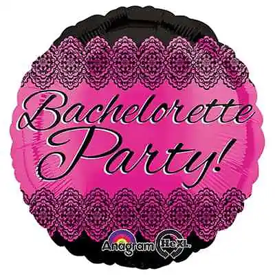 Bachelorette Party Supplies Lace Foil Balloon Decorations (43 Cm) • $8.95