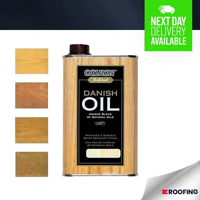 Colron Refined Danish Oil For Interior Or Exterior Wood - 500ml • £14.99