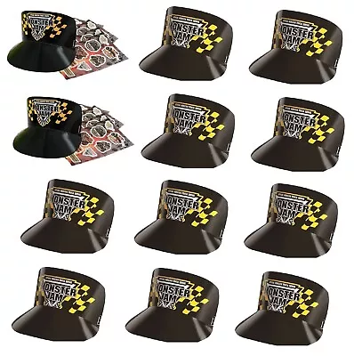 Monster Truck Monster Jam Birthday Supplies Favors Party Paper Visors - 16 Count • $9.99