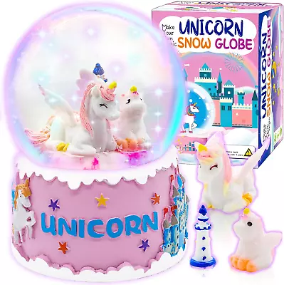 YOFUN Make Your Own Unicorn Snow Globe Unicorn Craft Kit For Kids Water Globe  • $35.64