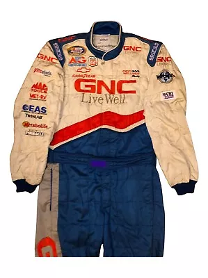 Hank Parker Jr Nascar Pit Crew 1-PC Firesuit Busch Series GNC Live Well Welliver • $274.99