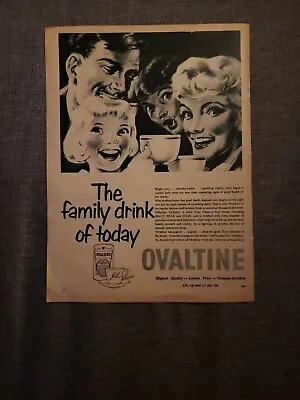 Vintage Ovaltine Advertising  • $10