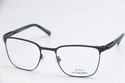 New Morel Oga 10074o Gb14 Gunmetal Blue Authentic Eyeglasses 51-20 • $141.51
