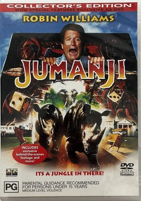 $5.75 • Buy Jumanji - Collector's Edition DVD - New Sealed - Free Postage - Region 4