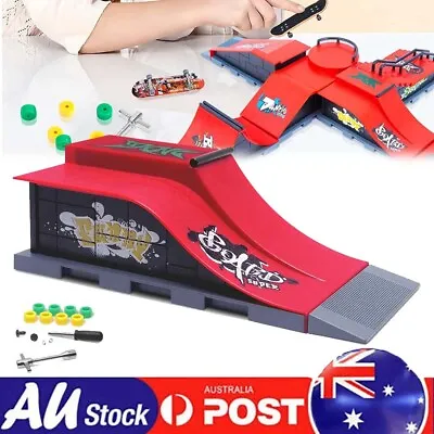 Skate Park Ramp Kit Tech Deck Mini Fingerboard Finger Board Ultimate Park Gifts • $17.89