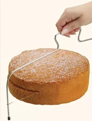 KitchenCraft Large Cake Layer Slicer Cutting & Levelling Wire • £8.50