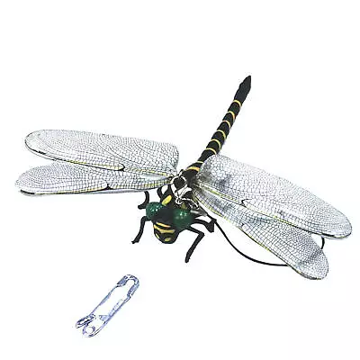 Fly Repeller Tool 12cm Realistic Dragonfly Fly Control Device Reusable For Garde • $10.48