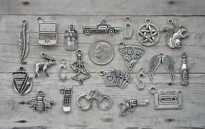 21pc Or 5pc Supernatural Charm Set Lot Collection/ Squirrel MooseCardsBeeCar • $10.50