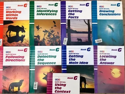 $299 • Buy SRA Specific Skill Series Level G, 5th Edition (9 Books Set); Fast Free Shipping