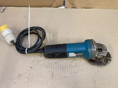 £18 • Buy 100mm 4 Inch Angle Grinder Makita 110v Disc Cutter With Diamond Disc Used 