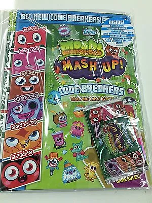 *Topps Moshi Monsters Code Breakers Card Game Offcial Album Inc Pages +Free Pack • $22.53