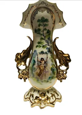 Vieux Paris Large Antique French Porcelain Nude Woman Vase Old Paris RARE • $950