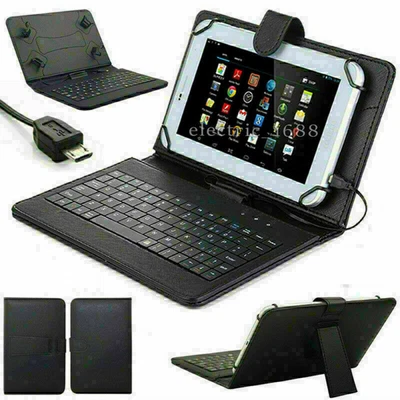 $14.99 • Buy Black PU Leather Folding Stand Case Cover & USB Keyboard For Acer Iconia A1-810