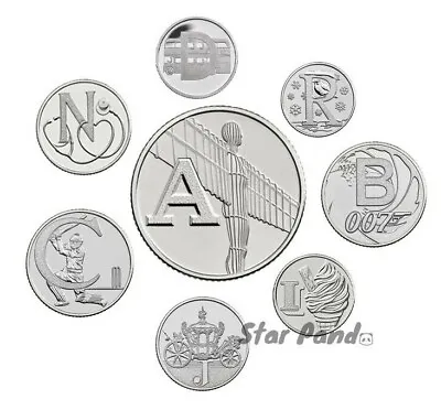 2018 Letter A-Z 10p Coin Ten Pence Alphabet Brilliant Uncirculated BU Royal Mint • £32.80