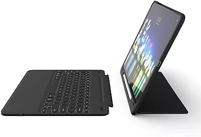 $133.78 • Buy Zagg Slim Combo Slimbook Go Case Backlit QWERTY Keyboard IPad Pro 12.9  3rd Gen