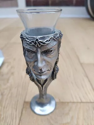 “Elrond” Royal Selangor Pewter Lord Of The Ring Shot Glass Goblet 2002 • £35