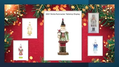 Hallmark NOBLE & NOTABLE NUTCRACKERS Tabletop & Ornaments NIB $15 & Up -You Pick • $15