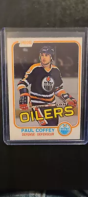 1981 82 OPC O Pee Chee #111 Paul Coffey Rookie Edmonton Oilers Kings Pens Wings • $69.99