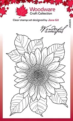 £7.50 • Buy Woodware Floral Clear Stamps - By Jane Gill - Creative Expression