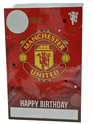  Large  Manchester United Football Club Official Birthday Card  • £4.99