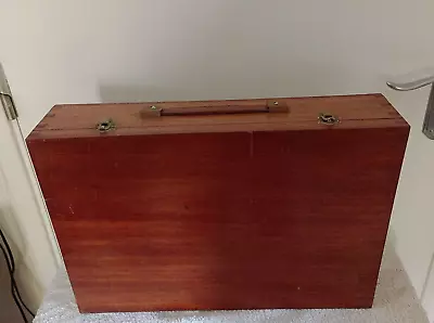 Vintage Wooden Tool Box • $21.12