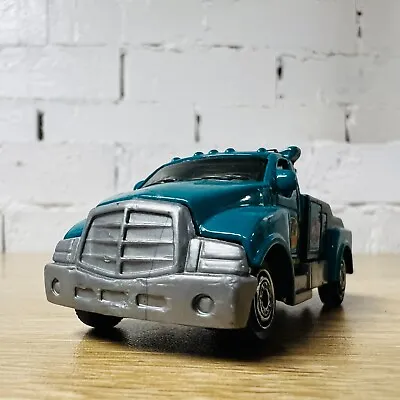 2005 Tow Truck MB661 2009 Tri Level Garage Play Set Teal Blue Green • $9.95