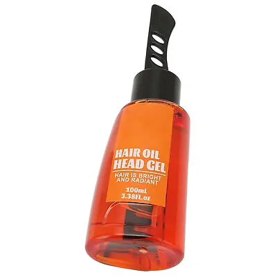 100ml Men Hair Styling Gel Oil Head Hair Cream With Wide Tooth Comb For S UK GDS • £10.69