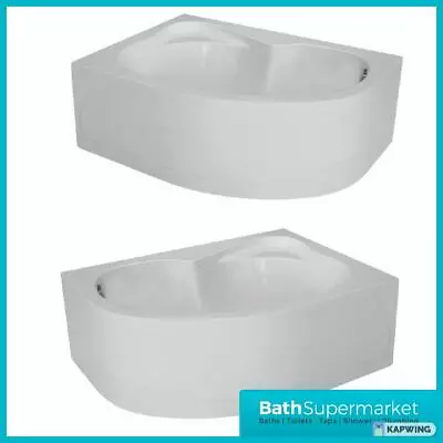 £284 • Buy Sabin-Cornerbaths 1500 X 1000 Left Right Hand Panel Included Bath Tub Fast Deliv