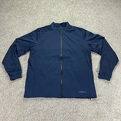 Nike Men's Storm-FIT Victory Full-Zip Performance Golf Jacket Navy Blue Size L/G • $54.95