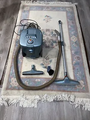 Vintage Mid Century Lewyt  Canister Vacuum Model 77 With Attachments • $75