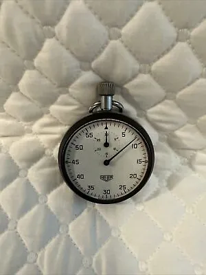 Vintage Tag Heuer Ref 403 201 Shock Resistant 7 Jewel Stopwatch Chronometer • $100