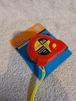 New 5 M / 16 Ft Retractable Tape Measure Metal Power Locking **Free Postage** • £3.70