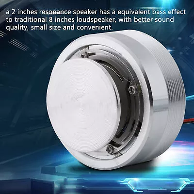 1Pcs 50MM Round Resonance Speaker All Frequency Vibration Louderspeaker (4Ω 5W)  • $23.17