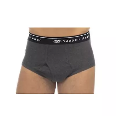 Men's 2 Pack( 6 Counts) Premium Cotton Full Cut Brief Underwear RW - Size L  New • $26.99