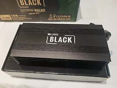 £39.90 • Buy LUMii BLACK 600w Electronic Horticultural Lightning Ballast HydroGarden Grow 