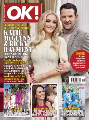 OK! Magazine (UK) - 22nd April 2024 - Katie McGlynn & Ricky Rayment - Take That • £7.99