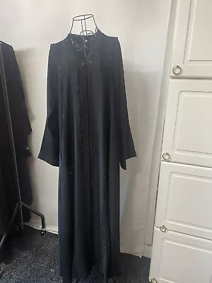 Black Colour Open Abaya  • £24