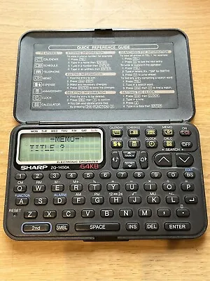£3.99 • Buy Sharp ZQ-1450A Pocket Electronic Organiser 64KB Working