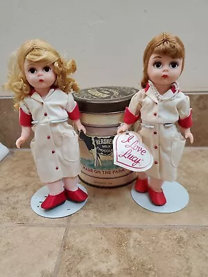  I Love Lucy Madame Alexander F-A-O SCHWARZ Chocolate Factory 8  LUCYEthel Doll • $75