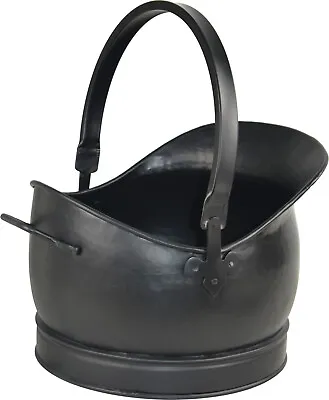 £39.99 • Buy Heavy Duty Coal Scuttle Bucket Fire Fireplace Hod Black