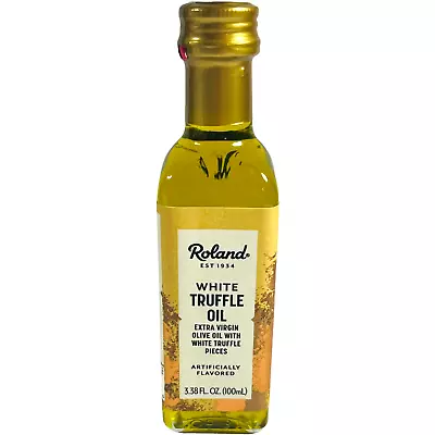 Roland White Truffle Oil - Extra Virgin Olive Oil White + Truffle Pieces - 07/24 • $13.99