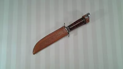 Vintage   WESTERN   # L 77 - Fixed Blade Hunting Knife W/sheath - N. MINT • $95