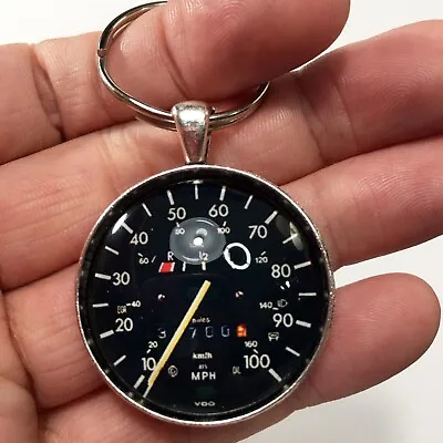 $12.95 • Buy Vintage VW THING 100 MPH Speedometer  Keychain