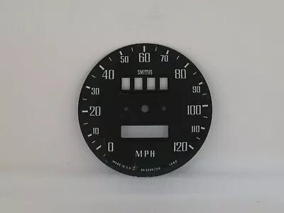 Speedometer Dial Face Plate 120MPH Smiths Fits MGB Non-Overdrive  SN5226/03 • $26.36