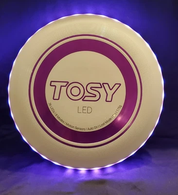 £24.18 • Buy Tosy 36 LED Ultimate Frisbee Disc PURPLE Lights Up  NO Charge Cable