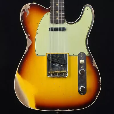 Fender CS  1960 Telecaster Heavy Relic Chocolate 3-Tone Sunburst • $12267.96