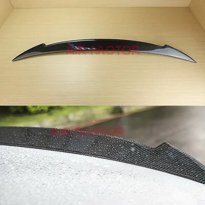 Carbon Fiber V Type Rear Trunk Boot Spoiler 2011-2018 For VOLVO S60 R-Design D4 • $229.60