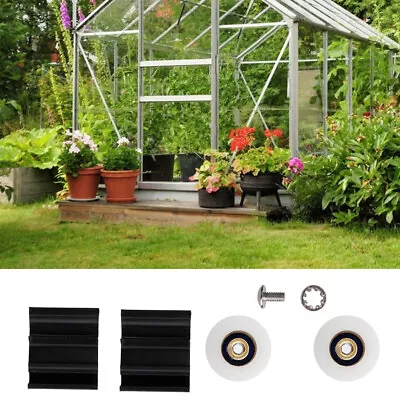 £5.35 • Buy Halls Greenhouse Door Wheel Replacement Parts Accessories Kits  22mm